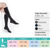 CA-MI Srl KAMILA Gambaletto cotton 15 colore BLU L