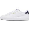 PUMA Smash 3.0 L, Sneaker Unisex-Adulto, Bianco White-Malachite Gold, 42 EU