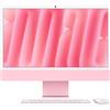 Apple 24-inch iMac con Retina 4.5K display: Apple M4 chip con 8-core CPU and 8-core GPU, 16GB, 256GB SSD - Rosa - MWUG3T-A