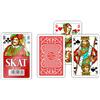 Modiano 300783 Carte Skat, Rosso