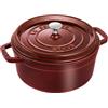 Staub La Cocotte rotonda - 24 cm, granatina