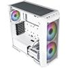 COOLER MASTER Case HAF 500 WHITE, 2xUSB3.2,USB3.2 typeC,2x2.5"/3.5"HDD,2x2.5"SSD,2x200mm ARGB Fr.Fans,120mm ARGB PWM rear fan,120mmGPU fan,HUB