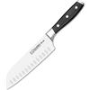 3 Claveles CUCHILLO FORJADO SANTOKU Toledo 18 cm-7 E 3C Coltelli, Acciaio Inossidabile, Acero inoxidable, cm