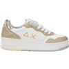 SUN68 Basket Love lady Bianco Oro
