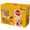 PEDIGREE Junior Scelta di gusti con riso in bustina 12x100g cibo umido in gelatina per cuccioli con pollo, agnello, pollame e manzo