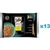 SHEBA Selection Select Slices Aromi di pollame in bustina 53x85 g Alimento umido completo per gatti adulti, bocconcini in salsa con anatra, pollo, pollame, anatra e tacchino