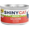 Gimcat ShinyCat Cibo Umido per Gatti - Salmone - 12x70 gr - IN BRODO