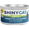Gimcat ShinyCat Cibo Umido per Gatti - 12x70 gr - Tonnetto con Quinoa - IN BRODO