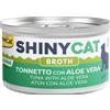 Gimcat ShinyCat Cibo Umido per Gatti - Tonnetto con Aloe - 12x70 gr - IN BRODO