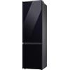 SAMSUNG RB38C7B5E22 Bespoke Frigorifero con congelatore cm. 60 h. 203 - lt. 390 - vetro nero - porta personalizzabile - Classe^E