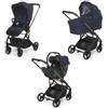 FOPPAPEDRETTI Trio Completo TicToc NAVY Seggiolino Auto i-Size TIC TOC