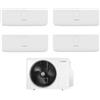 Bosch Climatizzatore Condizionatore Bosch Quadri Split Inverter serie CLIMATE 3000i 7+9+9+9 con CL5000M 105/4 E R-32 Wi-Fi Optional 7000+9000+9000+9000