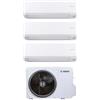 Bosch Climatizzatore Condizionatore Bosch Trial Split Inverter serie CLIMATE 6000i 9+9+9 con CL5000M 62/3 E R-32 Wi-Fi Optional 9000+9000+9000