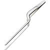 Master Class MasterClass Pinzette da cuoco angolate / Pinze per placcare, acciaio inox, 21 cm