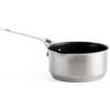 KitchenAid Pentola antiaderente in acciaio inox senza PFAS, 16 cm/1,5 l, rivestita a induzione, adatta al forno, lavabile in lavastoviglie, argento