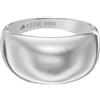 Fossil Anelli a fascia da donna in acciaio inossidabile, Argento Anchor, 5