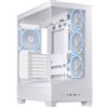 ASUS A31 Plus White Case Midi Tower Vetro Temperato No-Power ATX/mATX/Mini-ITX