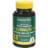 Calcio magnesio vitamina d3 + viatmina k2 90 tavolette 234 g - NATURE'S PLUS - 932743103