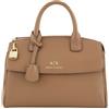 Armani Exchange Jane, Sustainable, Padlock Logo Charm, Tote M Donna, Pisco, One_Size