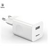 Baseus Alimentatore da rete Baseus CCALL-BX02 (USB 3.0 bianco) [CCALL-BX02]