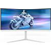 Philips Monitor led 34" Philips Evnia classe F 3440x1440Pix Bianco [34M2C5501A/00]