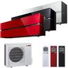 Mitsubishi electric Mitsubishi - Climatizzatore Condizionatore Inverter 18000 Btu A+++ Wi-Fi Kirigamine Style MSZ-LN50VG Gas R32 Vari Colori