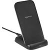 Amazon Basics Base di ricarica wireless certificata Qi da 10 W, per iPhone 16/15/14/13/12/11/X, Samsung e altro, con cavo USB (senza adattatore CA), nero