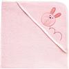 Chicco Asciugamano Neonato con Cappuccio a Triangolo in Spugna 0m+ - Rosa
