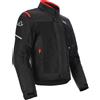 Acerbis Giacca Moto 3 Strati CE Acerbis ON ROAD RUBY Nero Rosso