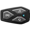 Cellular line Interfono Moto Bluetooth Cellularline U-Com 3HD Singolo