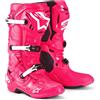 Alpinestars Stivali Moto Cross Enduro Alpinestars TECH 10 Diva Rosa Bian