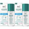 ROC Opco LLC Roc Keops® Deodorante Roll-on 0% Sali Di Alluminio Set da 2 2x30 ml