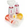 L'ESPACE CAMERA DISTANZIATRICE PER EROGATORI SPRAY PREDOSATI L'ESPACEMDI CON VALVOLA 200ML PER NEONATI COLORE ARANCIONE MISURA 80X80X170MM CON MASCHERA - L'ESPACE - 905727374