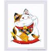 RIOLIS - Good Luck (14 Count) 1814, Punto croce 15x18cm, Punto croce kit da ricamare, Disegni da ricamare, Set di ricamo