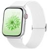 AMSKY Cinturini in Nylon Elastico Compatibile con Cinturino Apple Watch 40mm 44 mm 42mm 46mm 41mm 45mm 38mm 49mm Donna Uomo, Tessuto per Series 11 10 9 8 7 6 5 4, SE Ultra 3 2 1