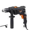Meister Trapano a percussione 500 W, SB500 - Mandrino a corona dentata - Preselezione della velocità - Con impugnatura aggiuntiva & arresto di profondità/trapano/martello perforatore/trapano a