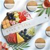 Fxinxi Tagliere personalizzato per salumi, tagliere inciso per regali di nozze, regalo di anniversario per regali di coppia, vassoio di formaggio, tagliere di salumi, regali personalizzati