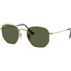 Ray-Ban Hexagonal Flat Lenses con Care Kit