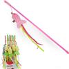 Camon Cannetta da Pesca In Plastica con Pesciolino Pendente in Peluche e Campanellino - Camon - Cannetta da Pesca In Plastica con Pesciolino Pendente in Peluche e Campanellino - 1 x Tiragraffi