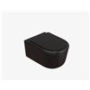 CERAMICA GLOBO - LALITA vaso sospeso 54x36 cleanstorm® [nero opaco] - LTS02AR