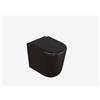 CERAMICA GLOBO - LALITA vaso filomuro 54x36 cleanstorm® [nero opaco] - LT001AR