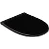 CERAMICA GLOBO - 4ALL coprivaso soft close in duroplast [nero opaco] - MDR20AR