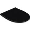 CERAMICA GLOBO - 4ALL coprivaso soft close in duroplast 43x37 [nero opaco] - MD022AR