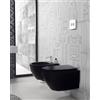 CERAMICA GLOBO - 4ALL set vaso + bidet + coprivaso sospesi 48x37 [nero opaco] - MDS04AR+MD10AR+MD022