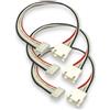 VUNIVERSUM 3 pezzi JST-XH 4S 5 pin 30 cm 14,8 V batteria Lipo Premium bilanciatore cavo di prolunga cavo di ricarica XH 2,50 mm maschio a femmina 24AWG cavo adattatore modellismo