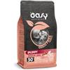 Generico Oasy Grainfree Puppy Medium/Large Cane Tacchino 2,5kg, alimento completo per cani cuccioli di taglia media o grande, monoproteico, formulato senza cereali, 2,5kg.