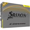 Srixon Z-STAR DIAMOND 3 - Pelota de Golf de Alto Rendimiento | Máxima Distancia y Spin Reducido | Núcleo FastLayer DG Core 2.0 | Recubrimiento Spin Skin+ | Control Excepcional y Tacto Preciso