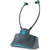 Metronic 480183 Auricolari TV wireless 2,4GHz ricaricabili