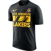 NIKE LOS ANGELES LAKERS COURTSIDE SS TEE T-Shirt Basket Uomo