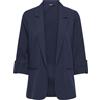 ONLY MARSA 3/4 BLAZER WVN NOOS NIGHT SKY/MELANGE Donna